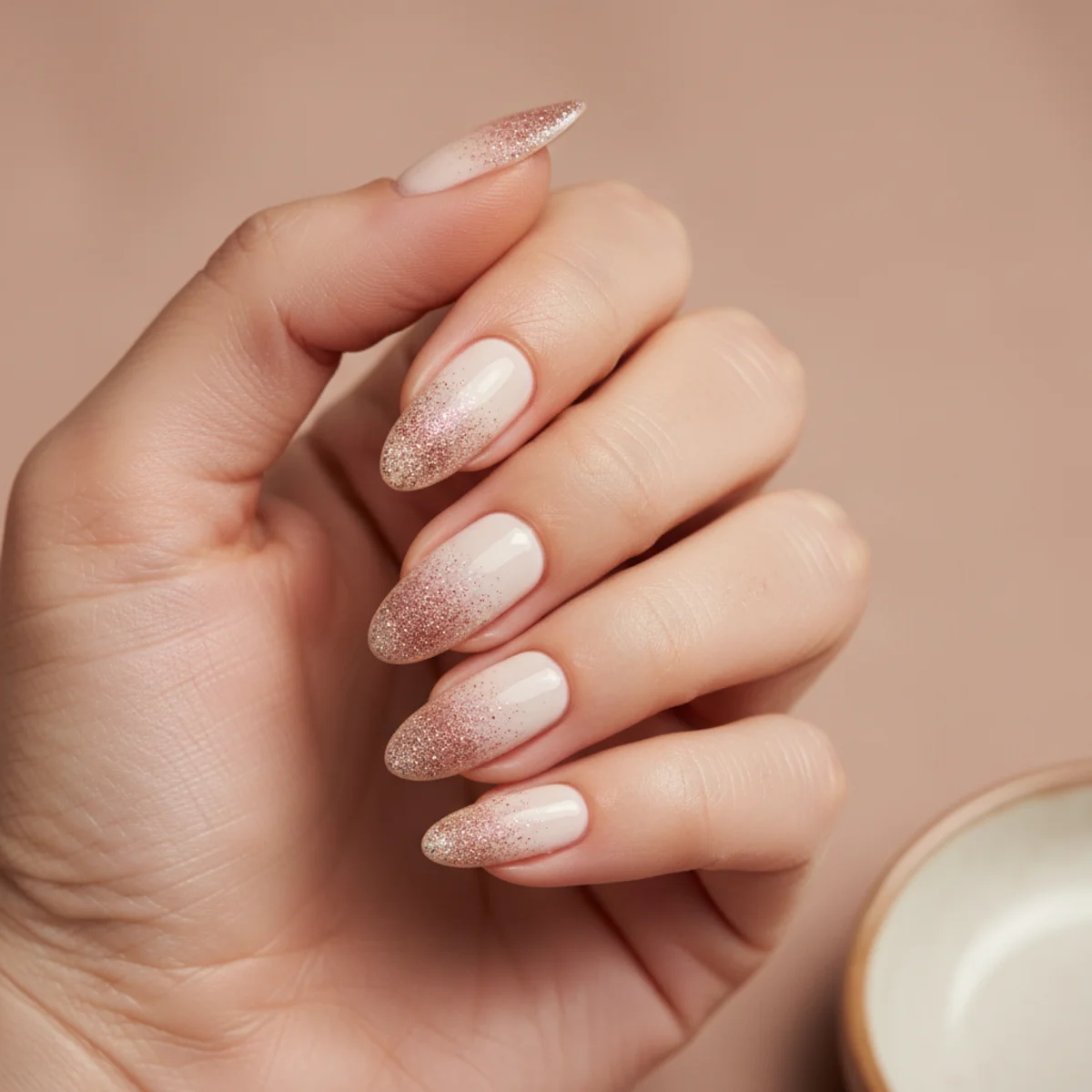Liquid Mercury Pour — unique nail design ideas
