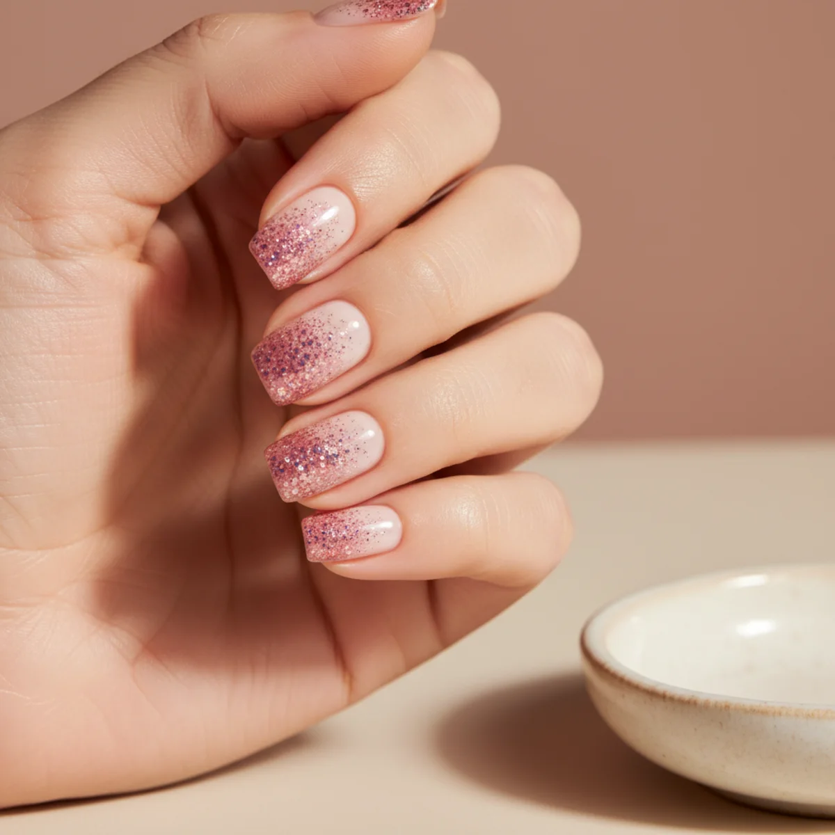 Strawberry Milk Valentine — valentine's day nail design ideas