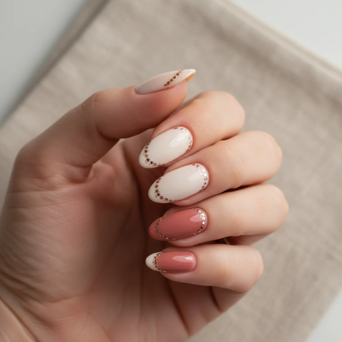 Crystal Encasement Wedding — wedding nail design ideas