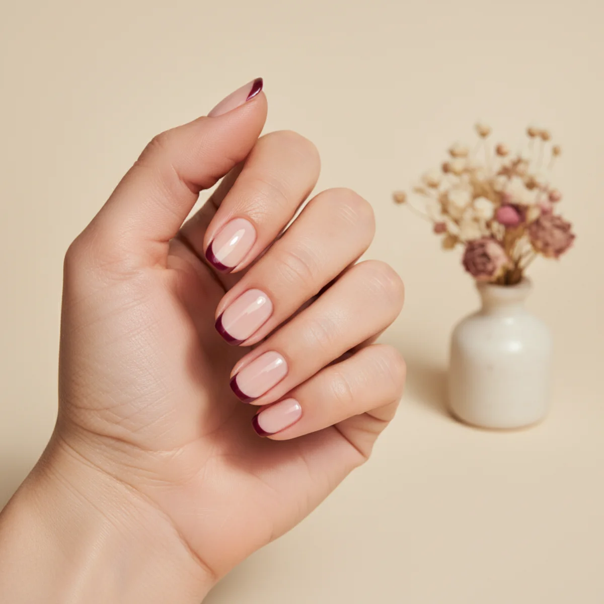 Sheer White With Crystal — winter nail design ideas