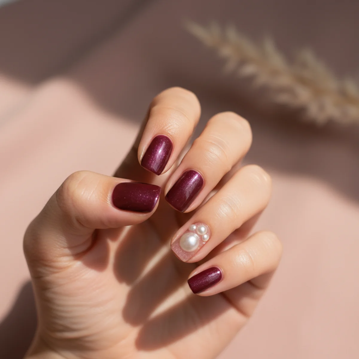 Sheer Snowflake White — winter nail design ideas
