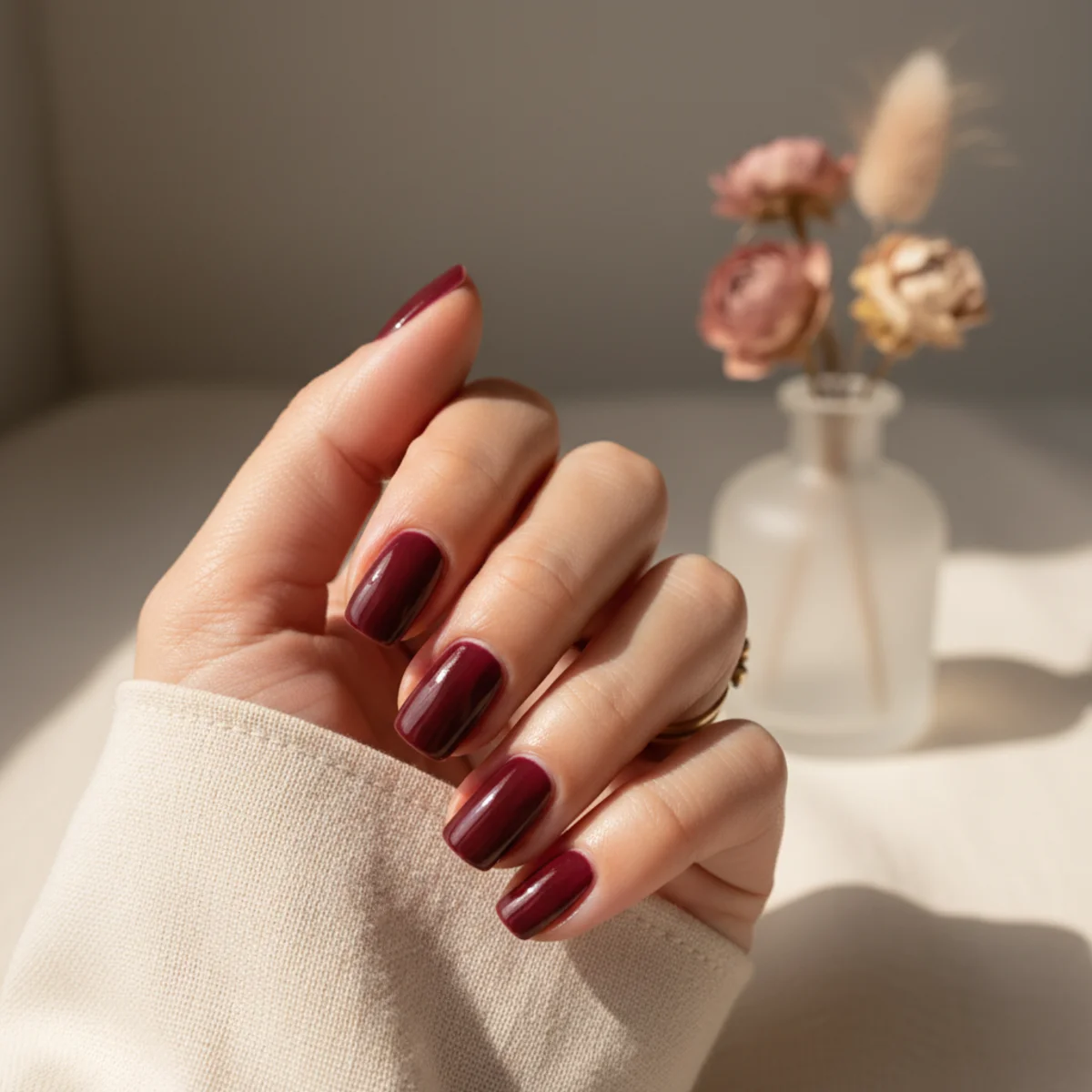 Aurora Encasement Winter — winter nail design ideas